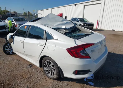 2018 Honda Civic Ex from USA, damaged, VIN 19XFC2F71JE024351